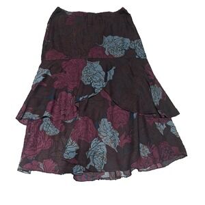 Y2K Cato Skirt Size Small Punk Goth Whimsical Chiffon Witchy